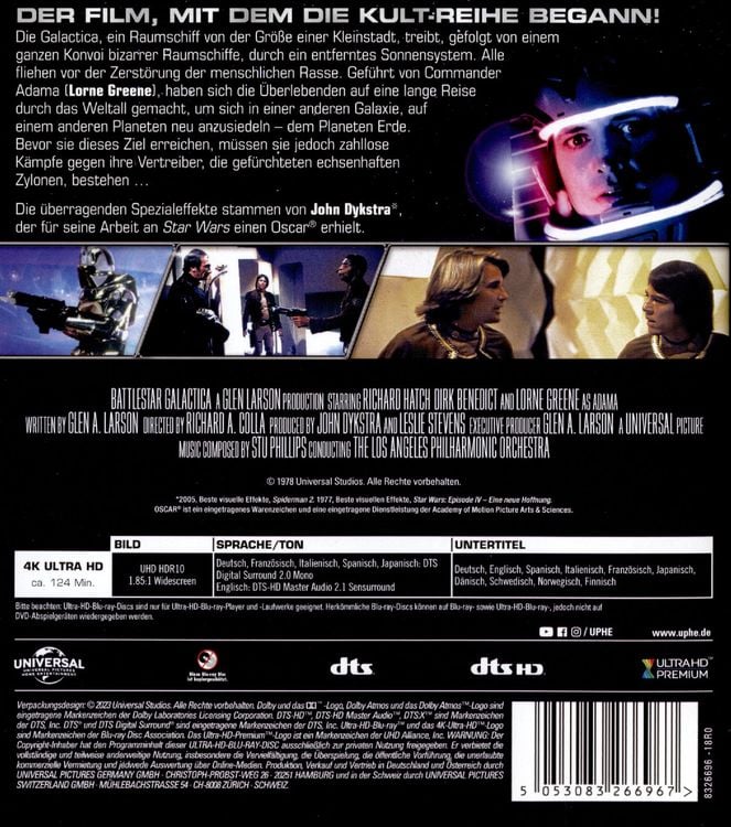 Produktbild: Kampfstern Galactica (4K Ultra HD)