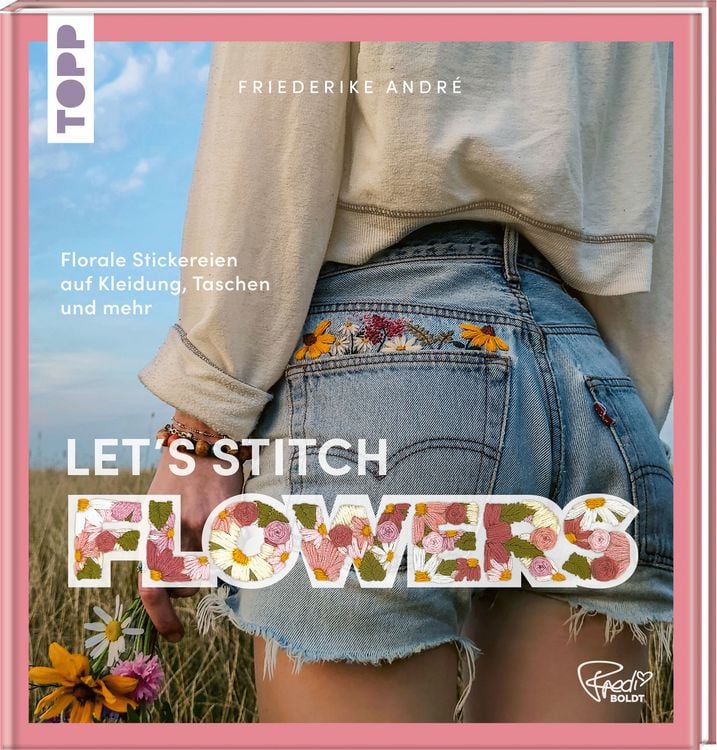 Produktbild: Let's Stitch Flowers by @fredi_boldt