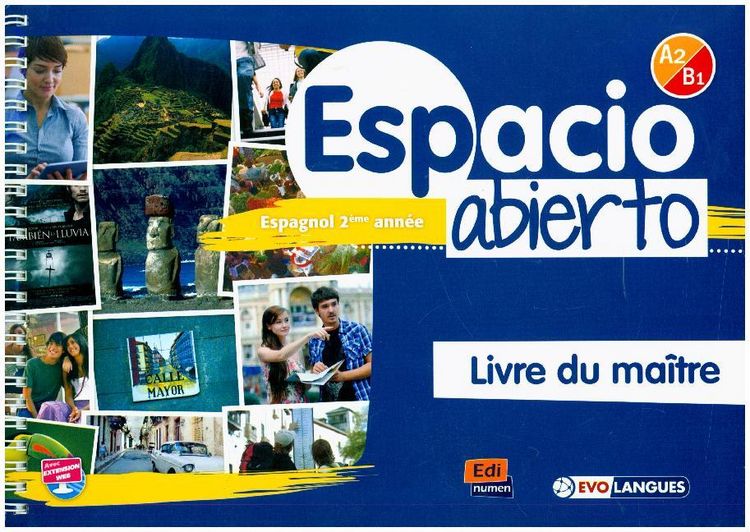 Produktbild: Espacio Abierto Niveau 2 Livre Du Ma&icirc;tre + Acc&egrave;s &Agrave; Eleteca