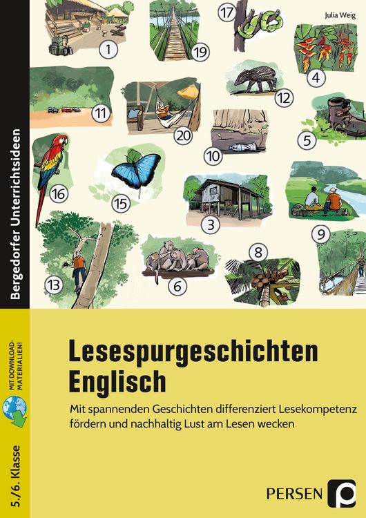 Produktbild: Lesespurgeschichten 5./6. Klasse - Englisch