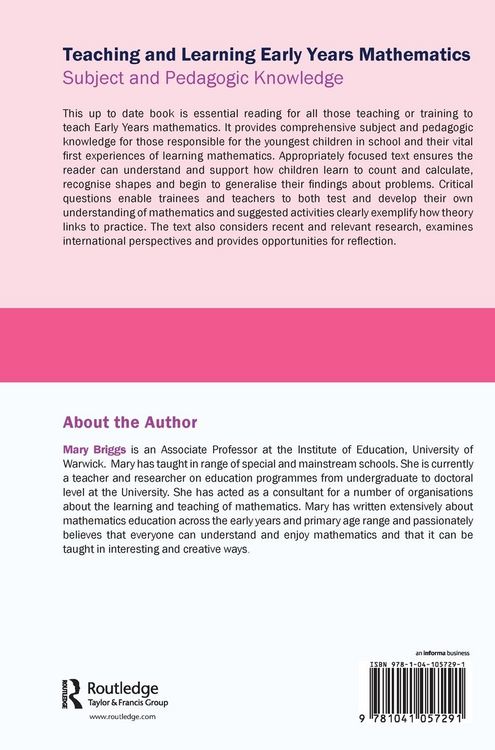 Produktbild: Teaching and Learning Early Years Mathematics