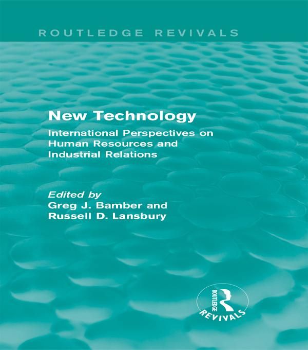 Produktbild: New Technology (Routledge Revivals)
