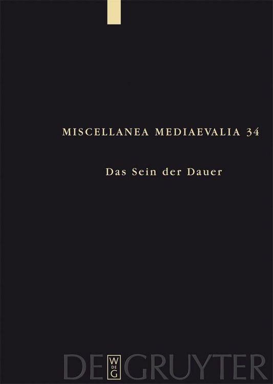 Produktbild: Das Sein der Dauer