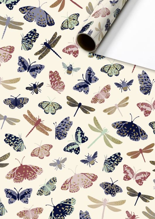 Produktbild: Geschenkpapier &bdquo;Jelva&ldquo; | 70 cm &times; 2 m, 80 g/m&sup2;, beige