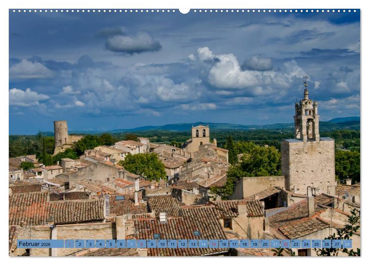 Produktbild: Wo die Provence am sch&ouml;nsten ist (Wandkalender 2026 DIN A2 quer), CALVENDO Monatskalender