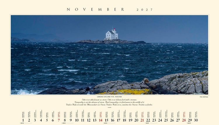 Produktbild: Panorama Norwegen 2027 Wandkalender