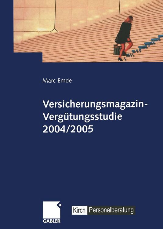 Produktbild: Versicherungsmagazin-Vergütungsstudie 2004/2005