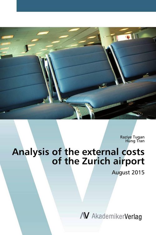Produktbild: Analysis of the external costs of the Zurich airport
