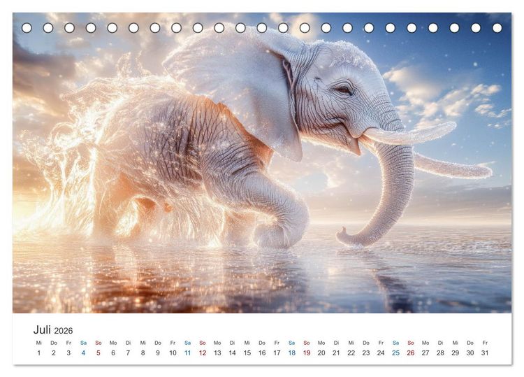 Produktbild: W&auml;chter der Freiheit (Tischkalender 2026 DIN A5 quer), CALVENDO Monatskalender