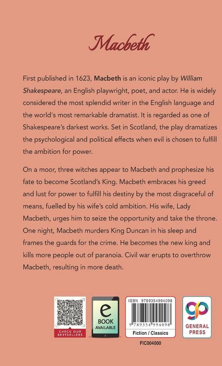 Produktbild: Macbeth (Hardcover Library Edition)