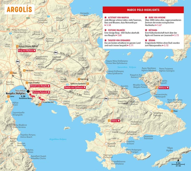 Produktbild: MARCO POLO Reisef&uuml;hrer Peloponnes