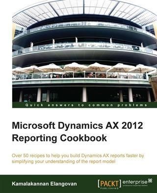 Produktbild: Microsoft Dynamics AX 2012 Reporting Cookbook
