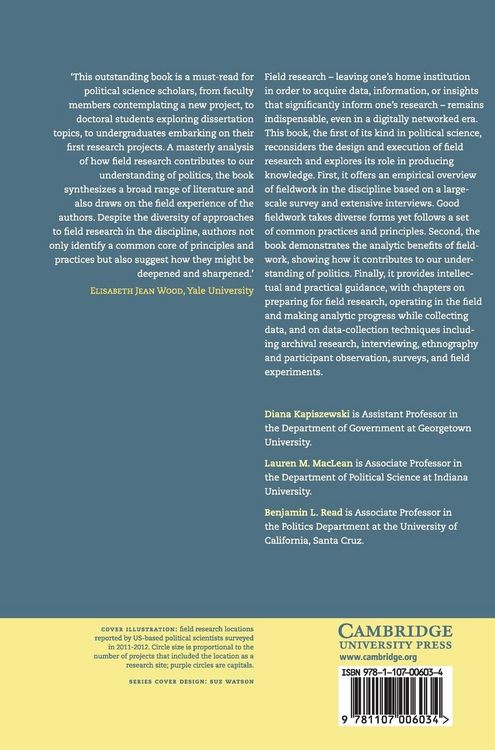 Produktbild: Field Research in Political Science