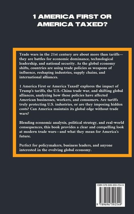 Produktbild: 1 America First or America Taxed