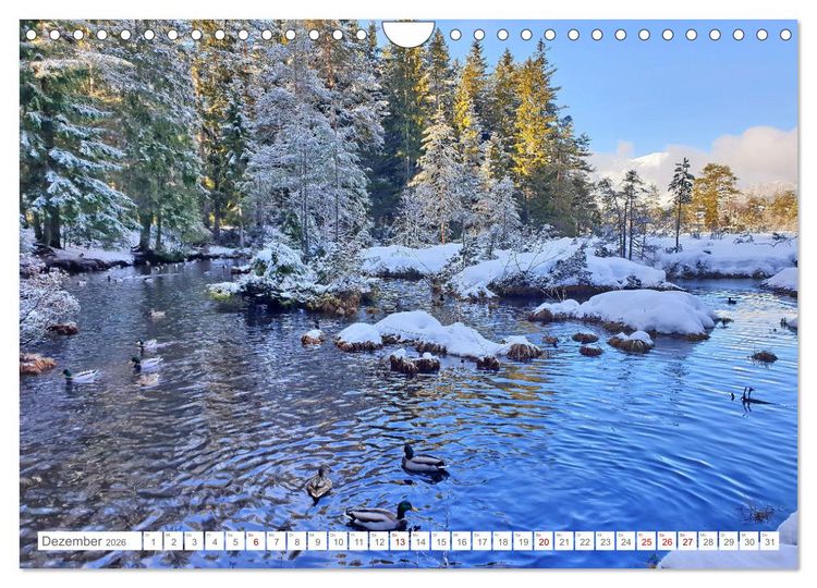 Produktbild: Malerisches Seefeld in Tirol (Wandkalender 2026 DIN A4 quer), CALVENDO Monatskalender