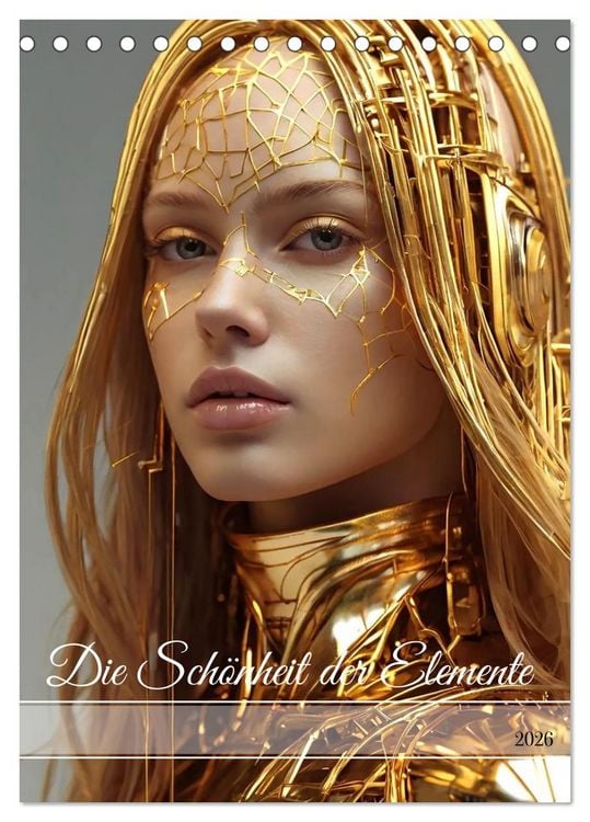 Produktbild: Die Sch&ouml;nheit der Elemente (Tischkalender 2026 DIN A5 hoch), CALVENDO Monatskalender