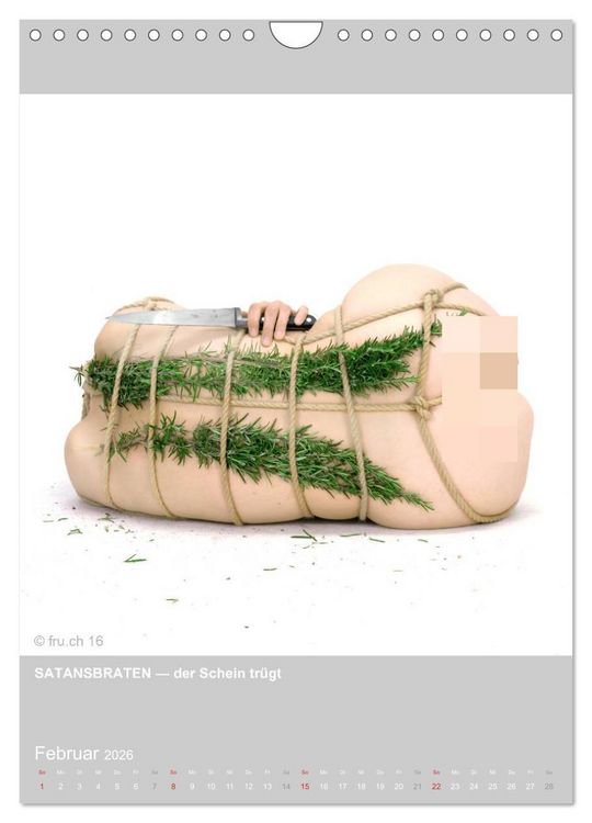 Produktbild: KREATIVE FESSELN (Wandkalender 2026 DIN A4 hoch), CALVENDO Monatskalender