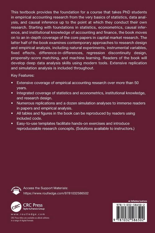 Produktbild: Empirical Research in Accounting