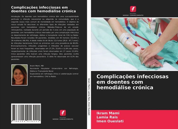 Produktbild: Complica&ccedil;&otilde;es infecciosas em doentes com hemodi&aacute;lise cr&oacute;nica