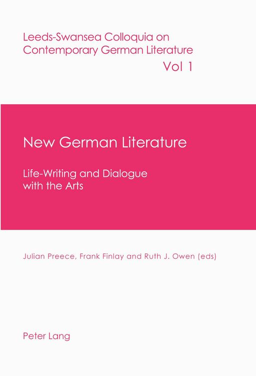 Produktbild: New German Literature