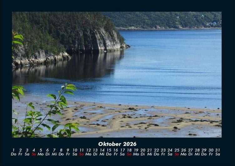 Produktbild: Landschaftskalender 2026 Fotokalender DIN A4