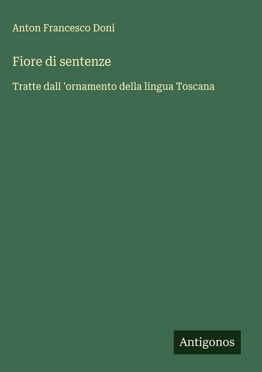 Produktbild: Fiore di sentenze