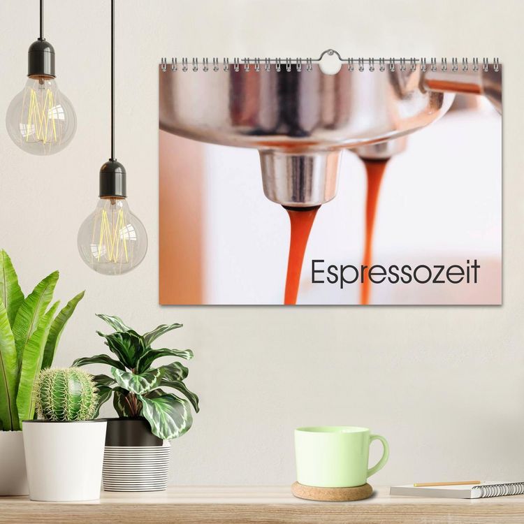 Produktbild: Espressozeit (Wandkalender 2026 DIN A4 quer), CALVENDO Monatskalender