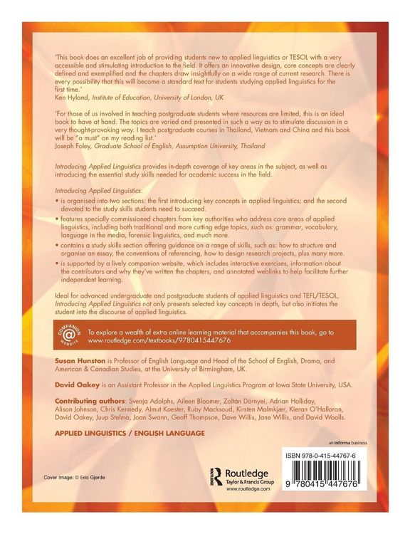Produktbild: Introducing Applied Linguistics