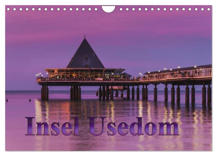 Produktbild: Insel Usedom (Wandkalender 2026 DIN A4 quer), CALVENDO Monatskalender