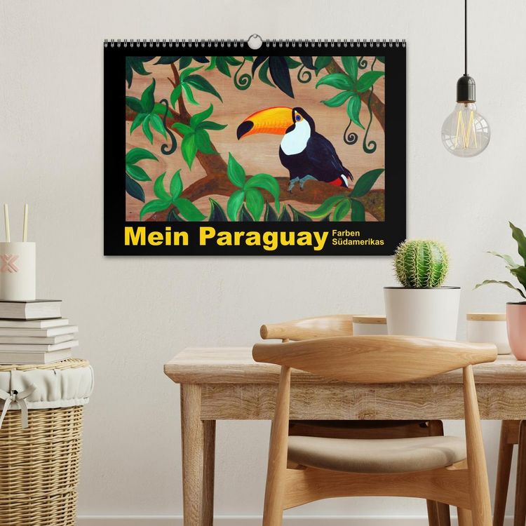 Produktbild: Mein Paraguay - Farben S&uuml;damerikas (Wandkalender 2026 DIN A3 quer), CALVENDO Monatskalender