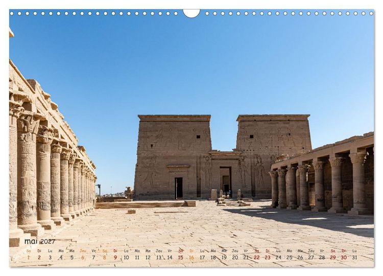 Produktbild: &Eacute;gypte, sur les rives du Nil (Calendrier mural 2027 DIN A3 vertical), CALVENDO calendrier mensuel