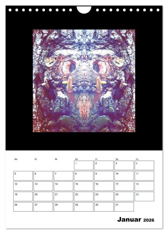 Produktbild: Nature's Faces (Wandkalender 2026 DIN A4 hoch), CALVENDO Monatskalender