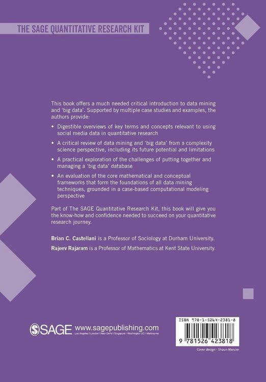 Produktbild: Big Data Mining and Complexity