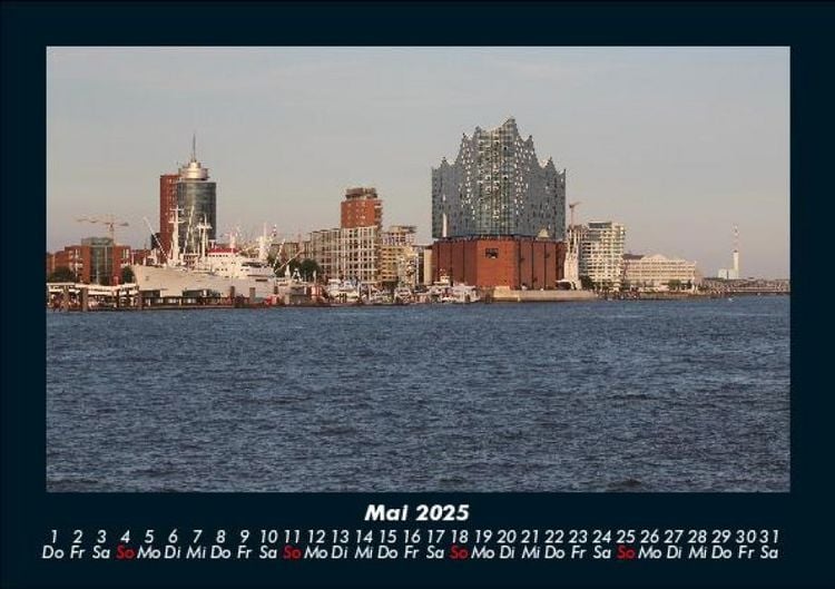Produktbild: Hamburg 2025 Fotokalender DIN A5