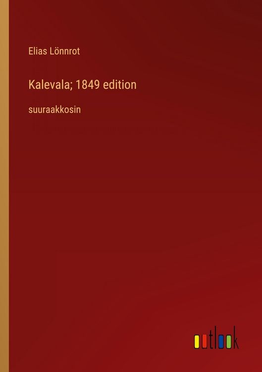Produktbild: Kalevala; 1849 edition