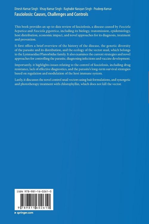 Produktbild: Fasciolosis: Causes, Challenges and Controls