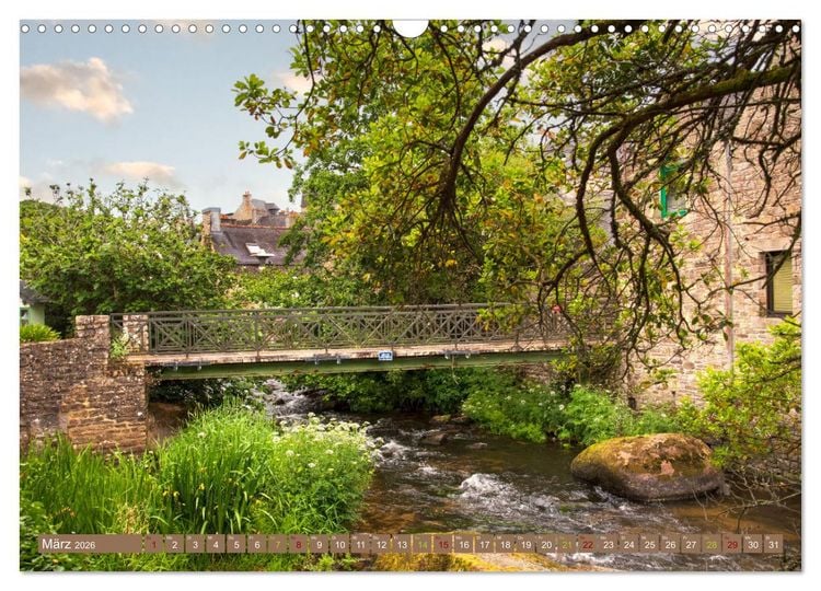 Produktbild: Pont-Aven Bretagne (Wandkalender 2026 DIN A3 quer), CALVENDO Monatskalender