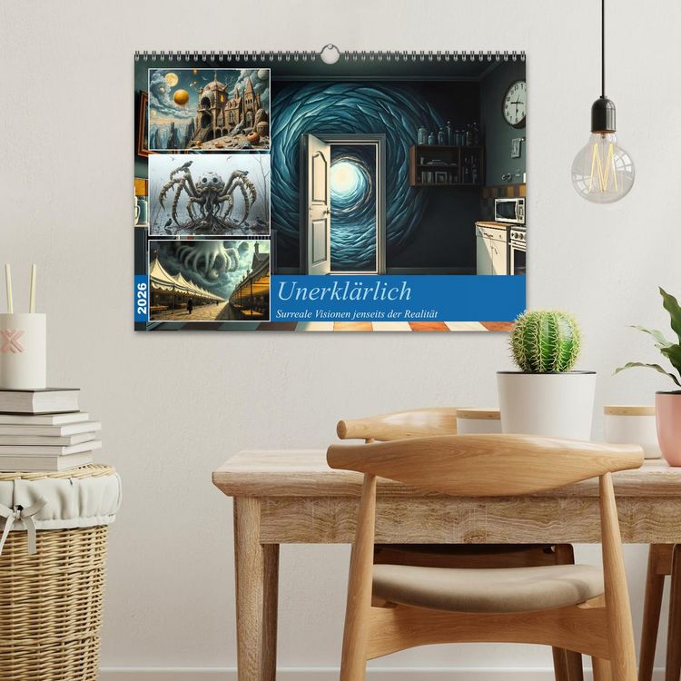 Produktbild: Unerkl&auml;rlich (Wandkalender 2026 DIN A3 quer), CALVENDO Monatskalender