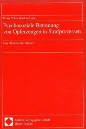 Produktbild: Psychosoziale Betreuung von Opferzeugen in Strafprozessen