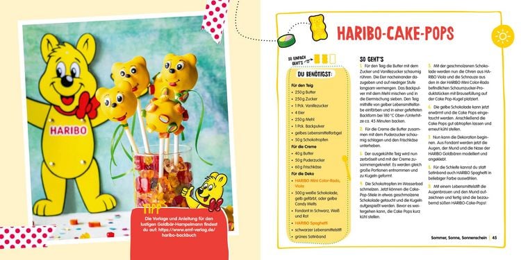 Produktbild: Das Haribo-Backbuch