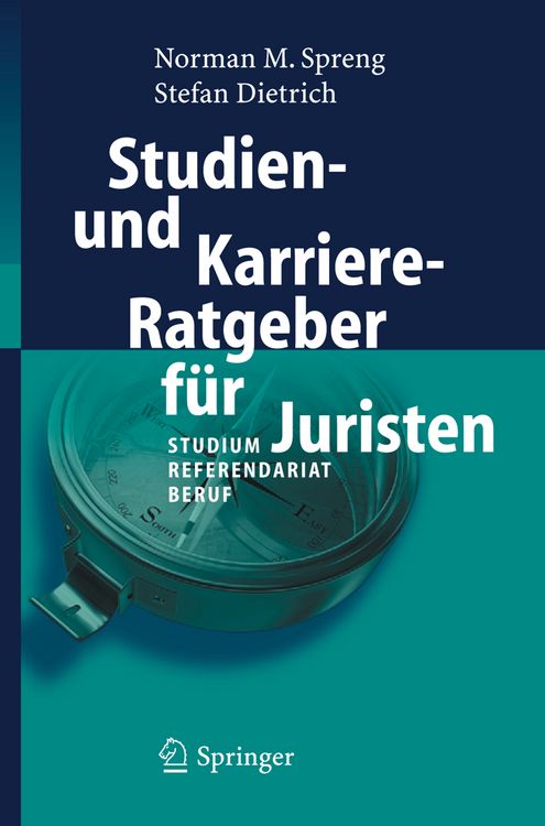Produktbild: Studien- und Karriere-Ratgeber f&uuml;r Juristen