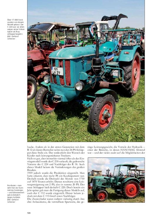 Produktbild: Hanomag Traktoren