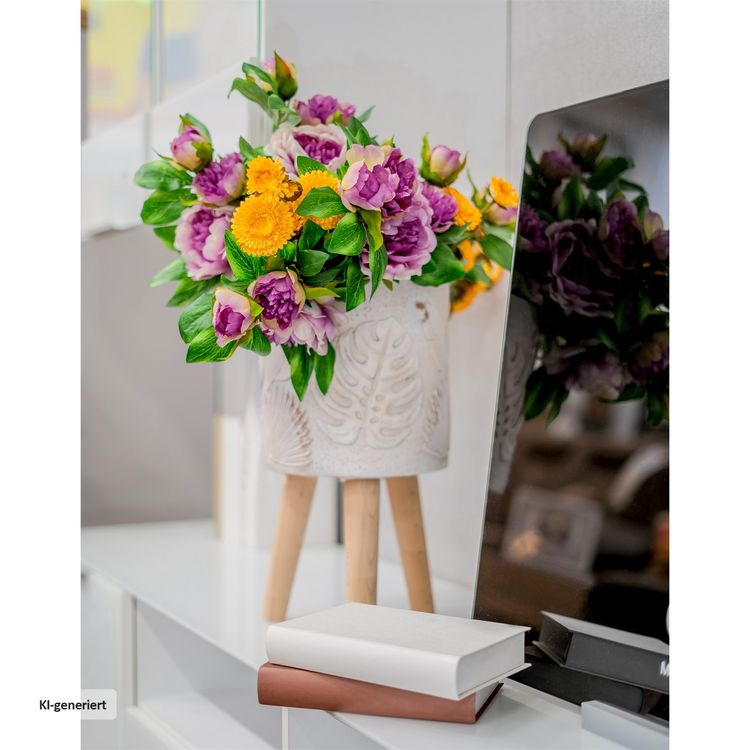Produktbild: HTI-Living HTI-Living Pfingstrose 38 cm Kunstblume Flora