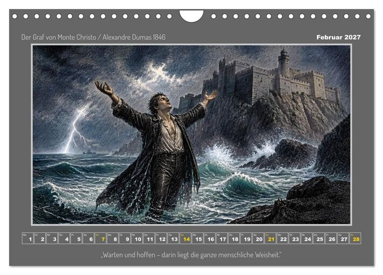Produktbild: Klassiker des Abenteuers (Wandkalender 2027 DIN A4 quer), CALVENDO Monatskalender