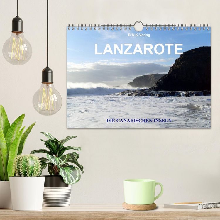 Produktbild: Die Canarischen Inseln - Lanzarote (Wandkalender 2026 DIN A4 quer), CALVENDO Monatskalender