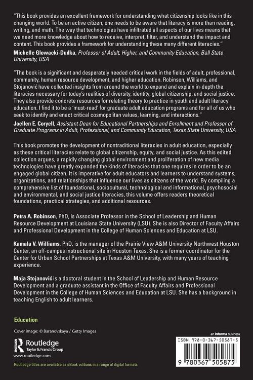 Produktbild: Global Citizenship for Adult Education