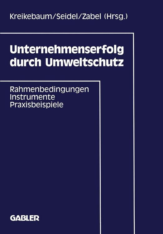 Produktbild: Unternehmenserfolg durch Umweltschutz