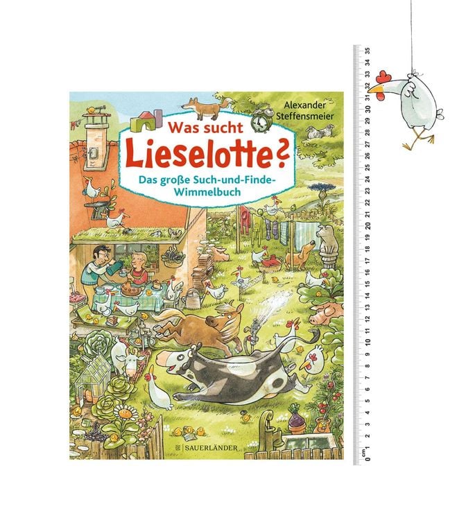 Produktbild: Was sucht Lieselotte? Das gro&szlig;e Such-und-Finde-Wimmelbuch
