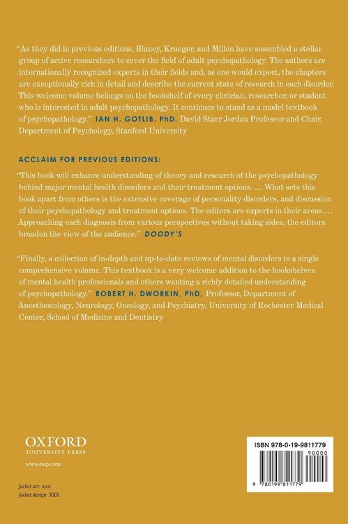 Produktbild: Oxford Textbook of Psychopathology