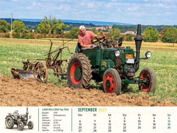 Produktbild: Faszination Schlepper Kalender 2027